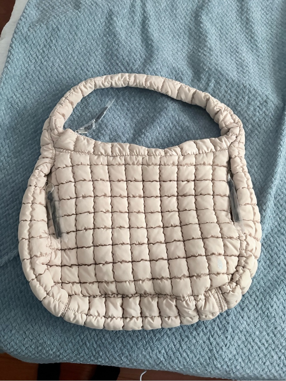 Free People Large Quilted Puffer Carryall Bag - NWT